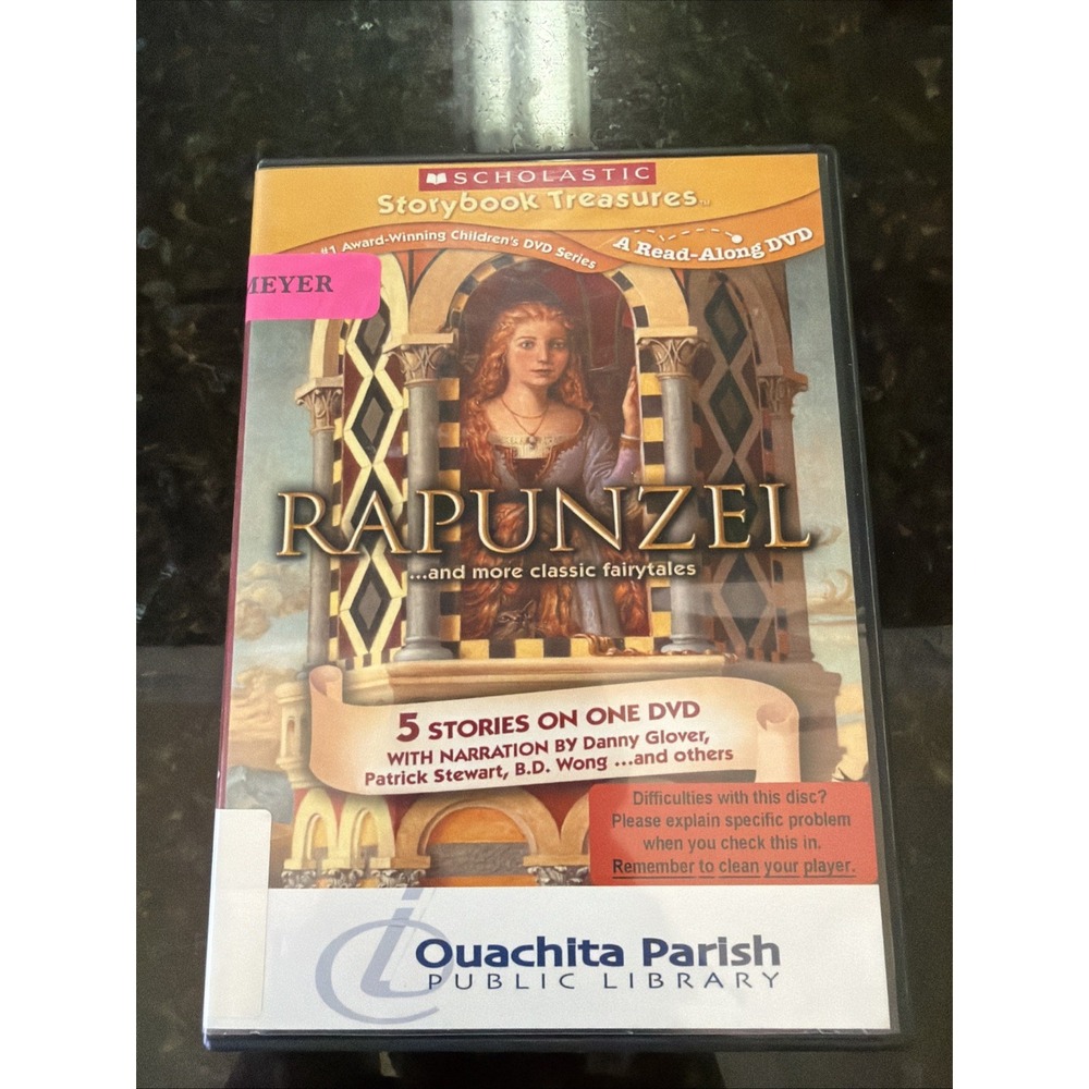 RAPUNZEL and More Classic Fairytales DVD Scholastic Storybook Treasures RARE OOP